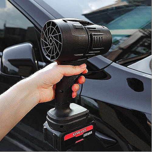 Souffleur à Jet Turbo Portable avec double Batterie Lithium 24V